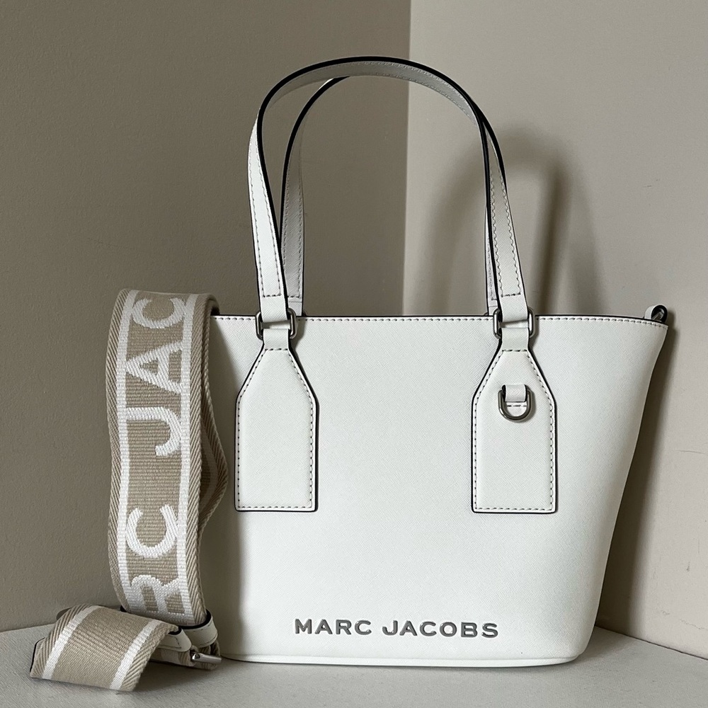 New Marc Jacobs Crossgrain Tote Cotton